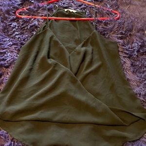 Black tank with adjustable straps